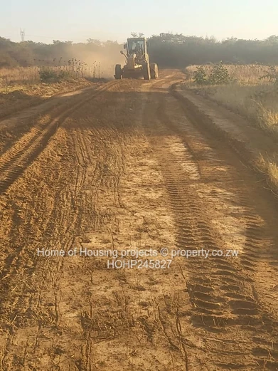 1200 m² Stand Kwekwe — Cleared Plot with Access Road